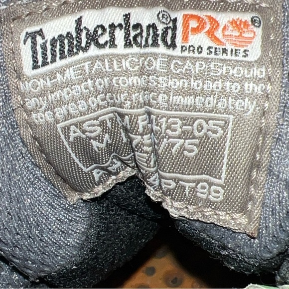 Timberland Pro COMPOSITE TOE SZ 12W MEN WATERPROOF IN Black 87517 (need Insoles) - Picture 12 of 12